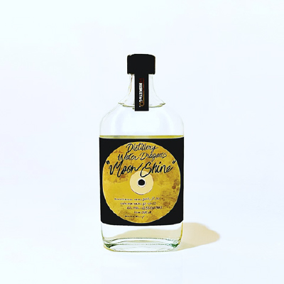 0-Year Aged Japanese Bourbon-Style Whiskey Distillery Water Dragon's “Moon Shine”